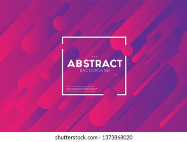 Abstract Modern Vector Geometry Futuristic Colorful Background
