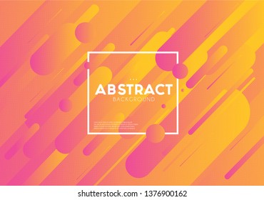Abstract Modern Vector Geometry  Futuristic Colorful Background