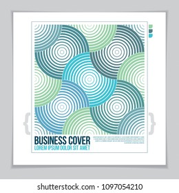 Abstract Modern Vector minimal template Flyer. Vector geometric pattern abstract background. Design template for booklet, greeting card, invitation and advertising.