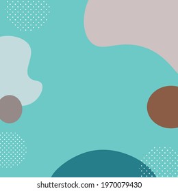 Abstract modern vector shape background