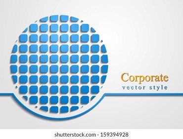 Abstract modern vector tech background