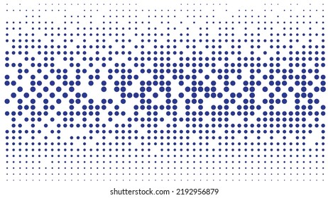Abstract modern vector technology futuristic style big data blue geometric circle pattern on white background and
texture.