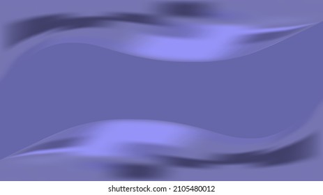 Abstract modern Very Peri background with fluid luminous waves. Innovation technology concept. Luxury art screen. Backdrop. Geometric digital wallpaper. Copy space. Trendy color of the 2022 year.