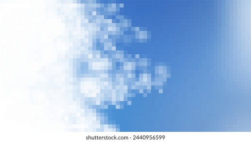 abstract modern vibrant blue color background