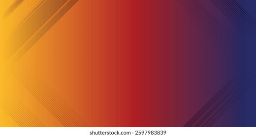 Abstract modern vibrant coloured gradient waves background can be used for greetings, cards, invitation, wallpaper, web, background, backdrop, banner, flyer, book, cover, pattern, template and printin