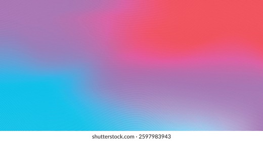 Abstract modern vibrant coloured gradient waves background can be used for greetings, cards, invitation, wallpaper, web, background, backdrop, banner, flyer, book, cover, pattern, template and printin