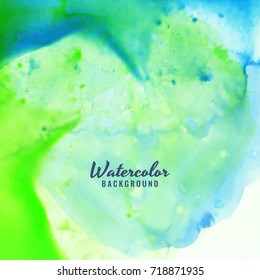 Abstract modern watercolor background