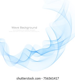 Abstract modern wave background