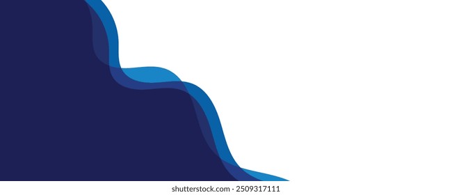 Abstract modern wave design template.	