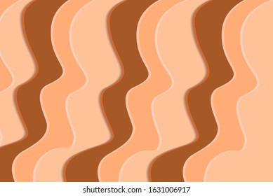 Abstract modern wave graphic background. Vector creative design for illustration
