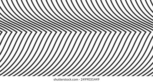Abstract modern wave lines background banner design. Vector illustration