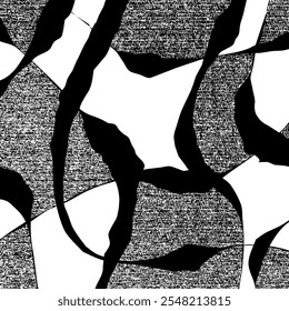 Abstrato padrão de ondas moderno. Ilustração de vetor.