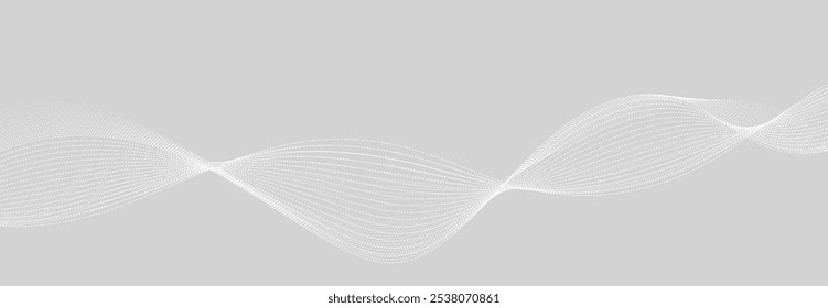 Fundo abstrato do vetor de ondas moderno