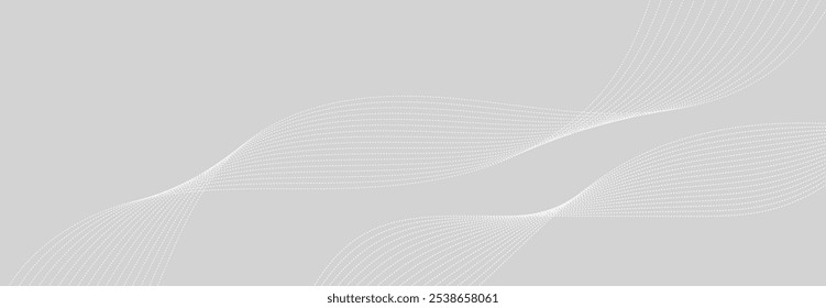 Fondo de Vector de onda moderno Abstractas