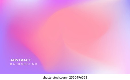 Abstract modern wavy background of gradient mesh. Blurred abstract colored background. Colorful gradient for covers, wallpapers, branding, social media template