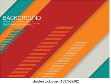 Abstract Modern Wavy Background Template. Technology Background for Website Landing Page
