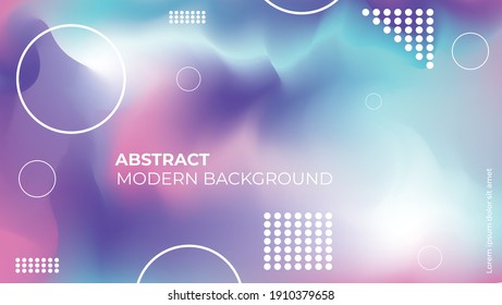 Abstrakte moderne, wellige Hintergrundvorlage. Technologie-Hintergrund für Website-Landing-Page mit Dinamic Vibrant Color.