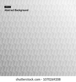 Abstract of modern wavy line in polygon grey pattern background. Illustration vector eps10