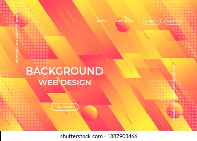 abstract modern website background. geometry shape.