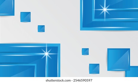 Abstract Modern Website Glossy Background with Rectangle and Square Shapes. Backgrounds and textures concept vector art