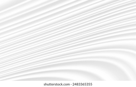 Abstract modern white architecture background, Futuristic empty floor. White futuristic architectural line texture. Geometric technology design. Modern building business construction. Interior Vector.