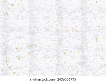 Abstract modern white background with gold dust luxury concept