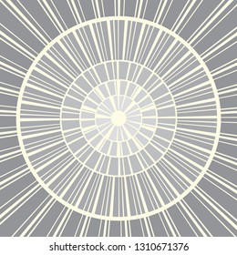 abstract modern white background vector with circles rings and stripes of light and dark gray colors