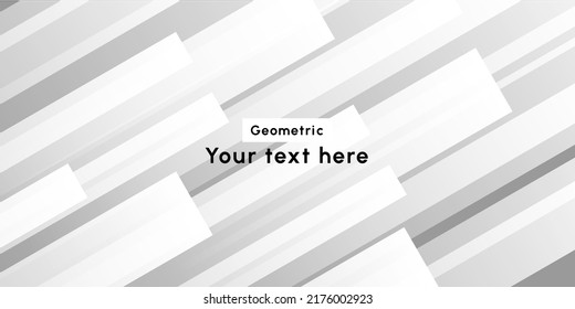 Abstract modern white clean space with stripe shape elegant background