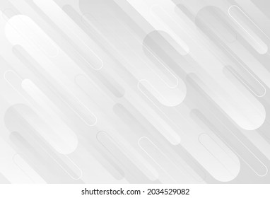 Abstract modern white geometric shape background. Trendy simple diagonal geometric pattern creative design. Minimal style texture elements. Suit for poster, cover, banner, flyer, brochure