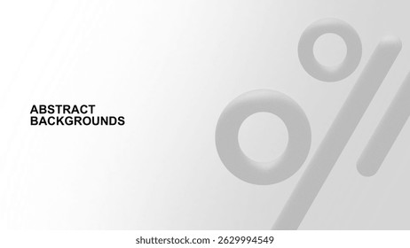 Abstract modern white gray background 