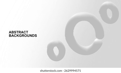 Abstract modern white gray background 