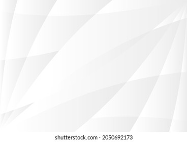Abstract modern white and grey background texture, Chaotic polygonal surface background design