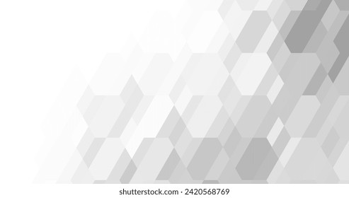 fondo geométrico abstracto moderno, blanco y gris