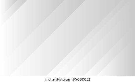 fondo de patrón geométrico abstracto moderno de color blanco y gris gradiente para banner de sitio web y diseño de plantilla de presentación corporativa. ilustración vectorial
