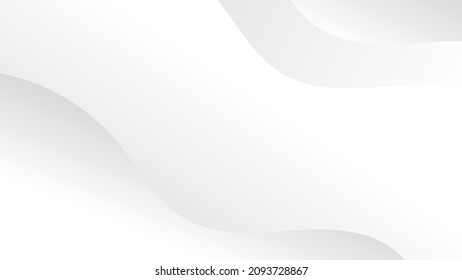 fondo de patrón geométrico abstracto moderno de color blanco y gris para el diseño de banner de sitio web y plantilla de presentación corporativa