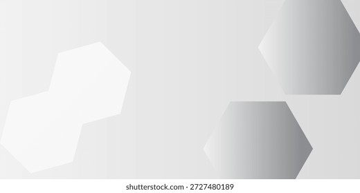 Abstrakter moderner weißer Wabenhintergrund, 3D-Rendering