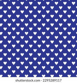 abstract modern white love pattern with blue bg.