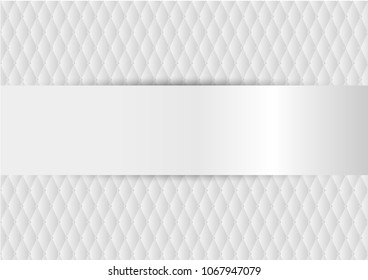 Abstract modern white luxury background