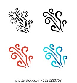 Abstract Modern Wind Silhouette Illustration, can be used for business designs, presentation designs or any suitable designs.