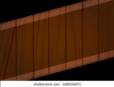 Abstract modern wooden theme background with black frame tilting frame. Vector illustration.