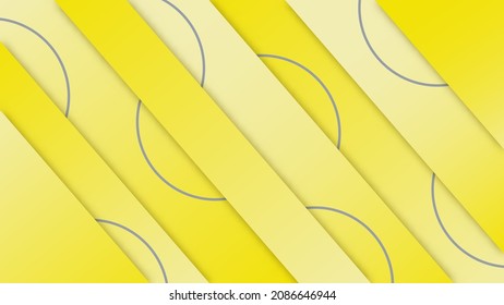 Abstract modern yellow background for various purposes