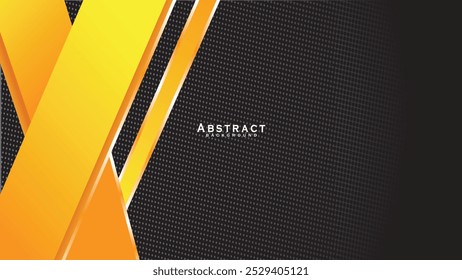 ilustração de vetor de fundo amarelo moderno abstrato