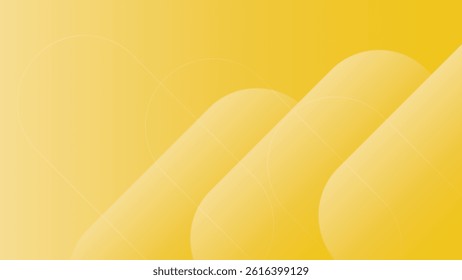 Abstract modern yellow background. vector.