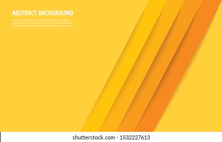 abstract modern yellow lines background vector illustration EPS10