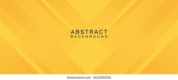 Abstract modern yellow lines background vector illustration