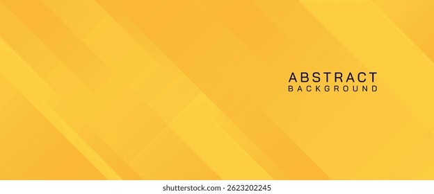 Abstract modern yellow lines background vector illustration