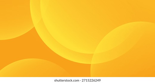 Abstractas moderno círculo degradado amarillo y naranja. Fondo fluido mínimo para carteles, carteles, folletos, Anuncios, páginas de Web, encabezados, cubiertas y otros. Fondo de Vector Eps10
