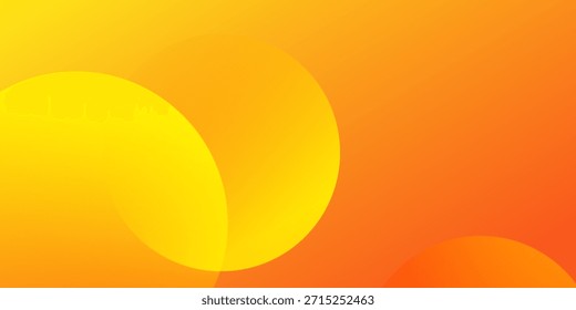 Abstractas moderno círculo degradado amarillo y naranja. Perfecto para el Fondo de pantalla, Anuncio, fondo, tarjeta, ilustración del libro, página de destino, regalo, cubierta, volante, informe, negocio, redes sociales 