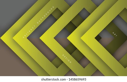 Abstract modern yellow triangle digital - Vector Background.