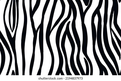 Resumen de diseño moderno de cebra sin fisuras. Los animales están de moda. Ilustración de material vectorial decorativo beige para impresión, tarjeta, postal, tela, textil. Ornamento moderno de piel estilizada.